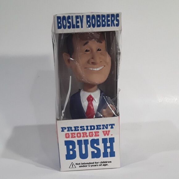 Vintage Bobblehead US President George W. Bush Bosley Bobbers - Picture 1 of 4